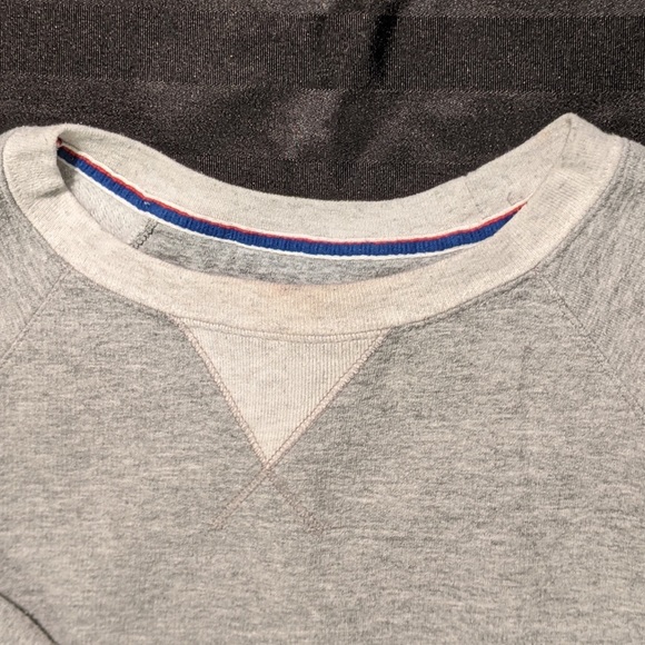 Vintage Champion Gray Crewneck Sweater Size M - Picture 4 of 6